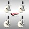 Service Caster 4 Inch 316SS Nylon Wheel Swivel 1-3/8 Inch Expanding Stem Caster Set Brake SCC SCC-SS316EX20S414-NYS-TLB-138-4 - alternate 3